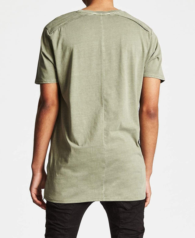 Nena & Pasadena Silhouette T-Shirt Pigment Khaki