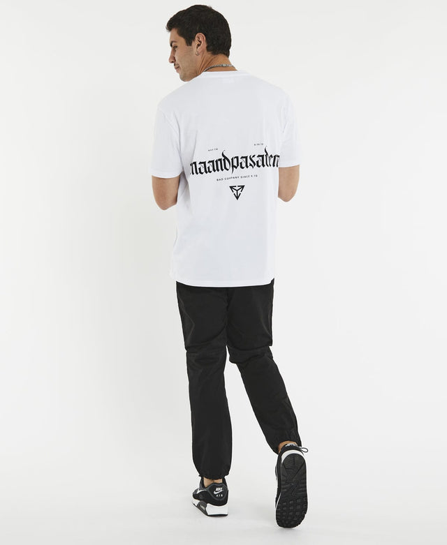 Nena & Pasadena Silverhawk Relaxed T-Shirt White