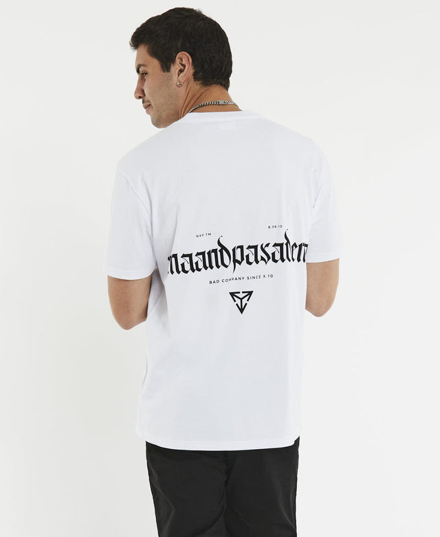 Nena & Pasadena Silverhawk Relaxed T-Shirt White