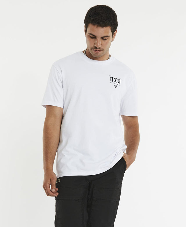 Nena & Pasadena Silverhawk Relaxed T-Shirt White