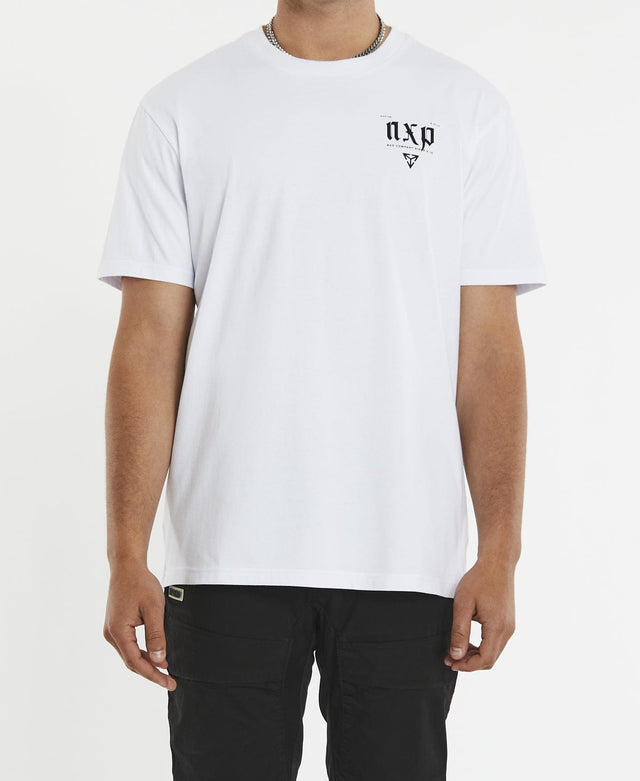 Nena & Pasadena Silverhawk Relaxed T-Shirt White