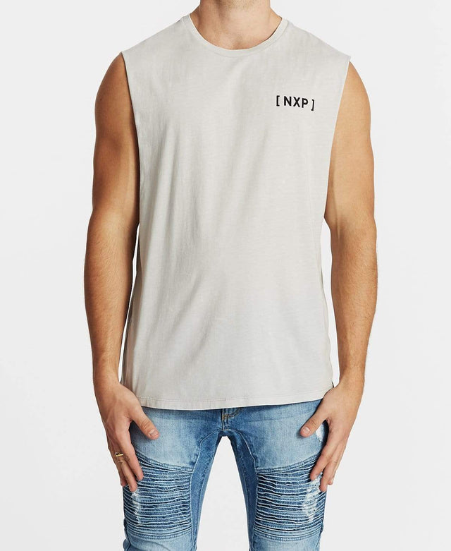 Nena & Pasadena Still Standing Scoop Back Muscle Tee Acid Rock