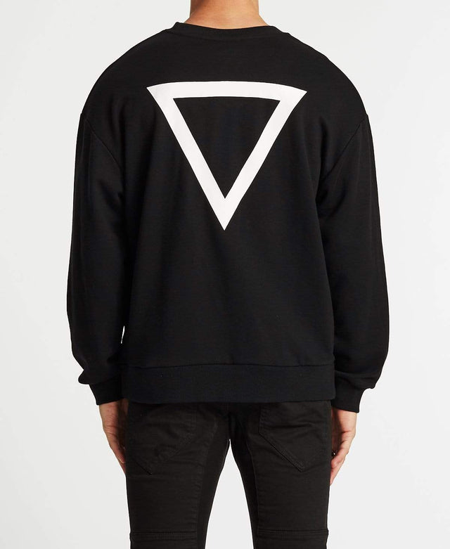 Nena & Pasadena Symptoms Relaxed Fit Jumper Jet Black