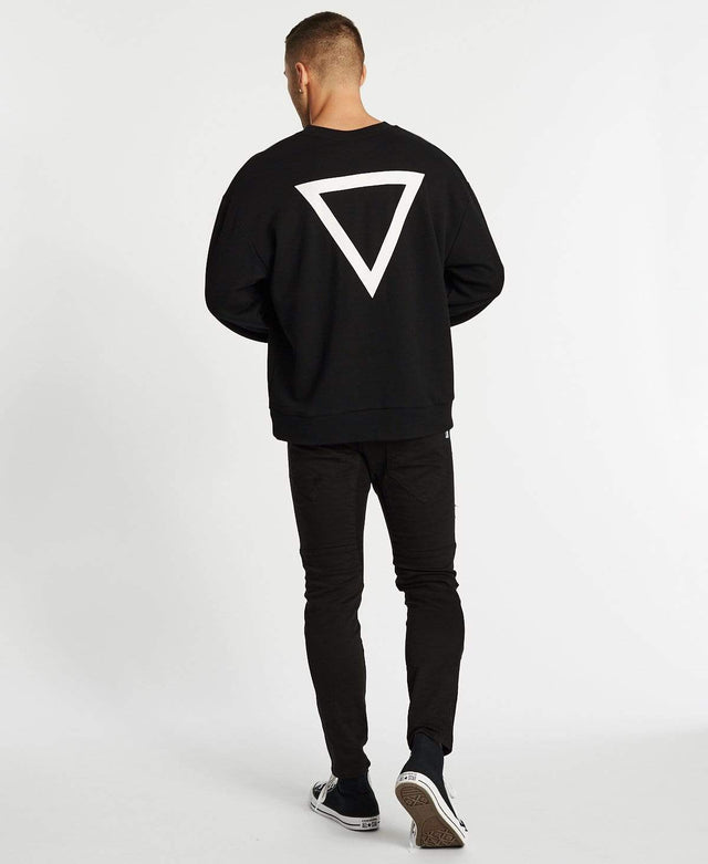Nena & Pasadena Symptoms Relaxed Fit Jumper Jet Black