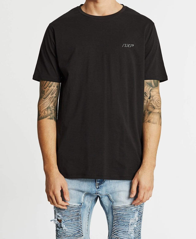 Nena & Pasadena Take Over Hybrid Fit T-Shirt Jet Black