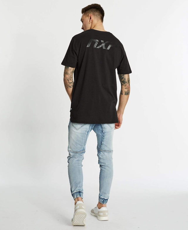 Nena & Pasadena Take Over Hybrid Fit T-Shirt Jet Black