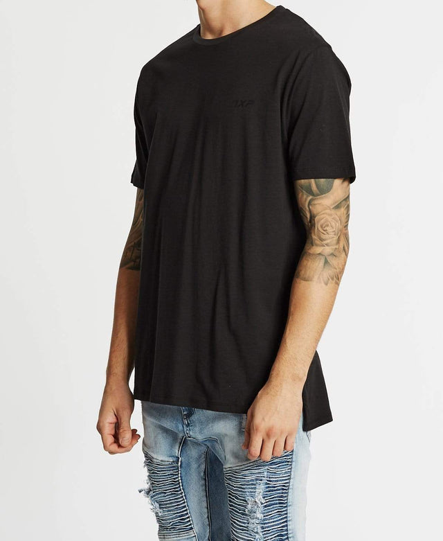 Nena & Pasadena Take Over Hybrid Fit T-Shirt Jet Black