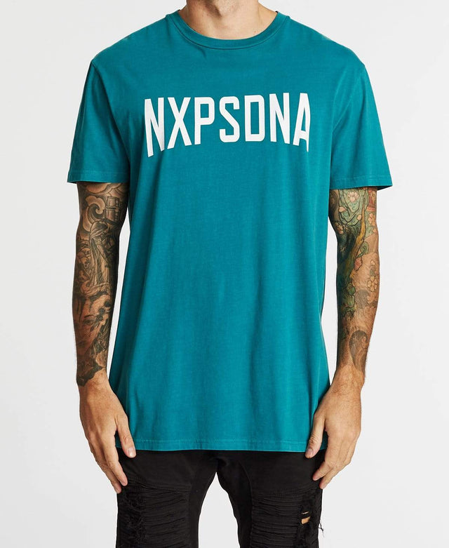 Nena & Pasadena Trade Relaxed Fit T-Shirt Pigment Deep Lake