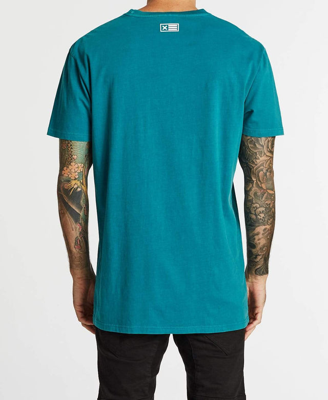 Nena & Pasadena Trade Relaxed Fit T-Shirt Pigment Deep Lake