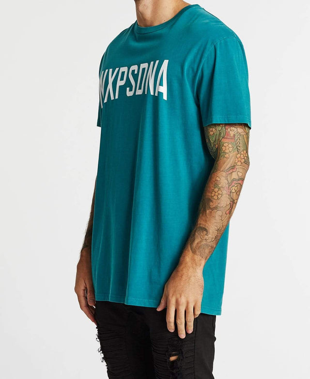 Nena & Pasadena Trade Relaxed Fit T-Shirt Pigment Deep Lake