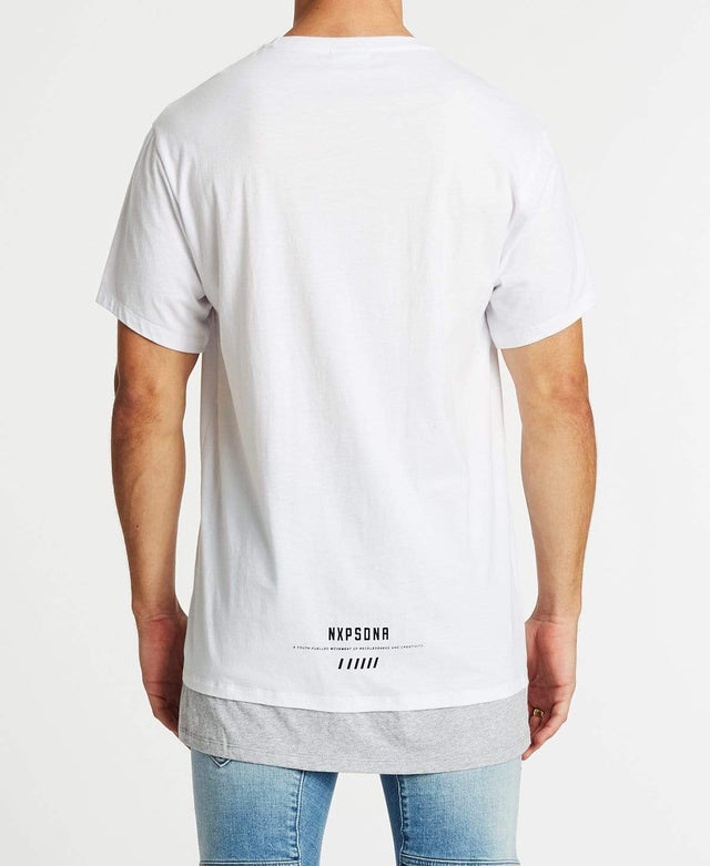 Nena & Pasadena Unbound Relaxed Fit T-Shirt White