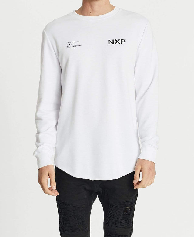 Nena & Pasadena Unclouded Dual Curved Jumper White