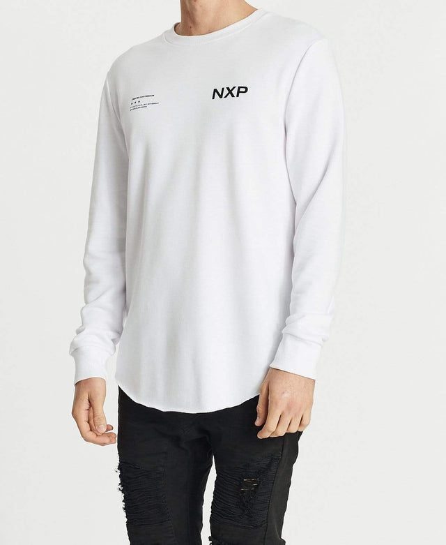 Nena & Pasadena Unclouded Dual Curved Jumper White