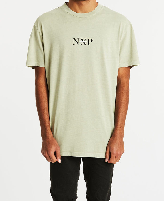 Nena & Pasadena Uptight Relaxed T-Shirt Pigment Sand