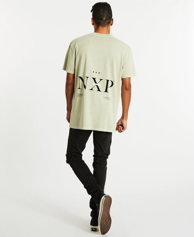 Nena & Pasadena Uptight Relaxed T-Shirt Pigment Sand