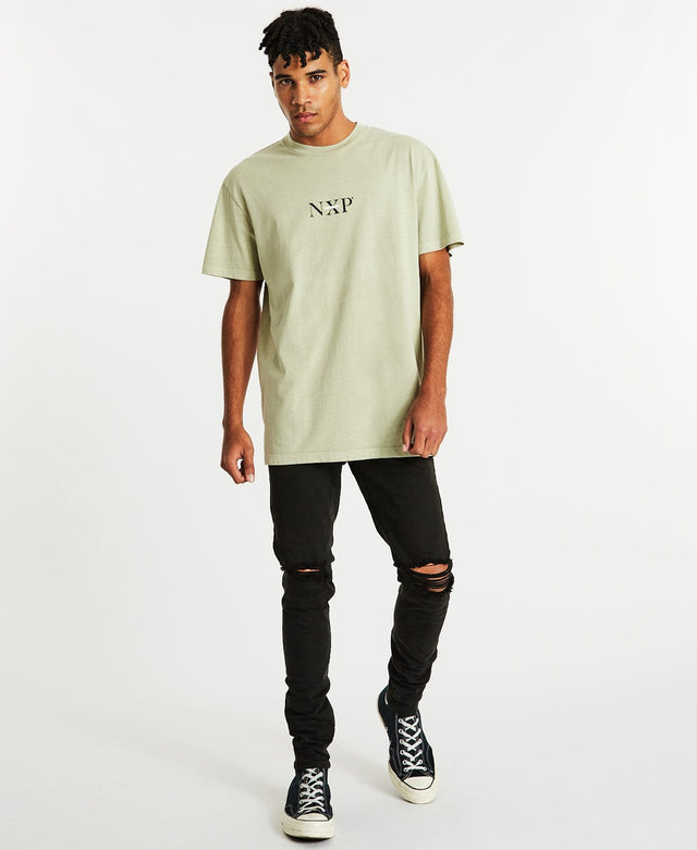 Nena & Pasadena Uptight Relaxed T-Shirt Pigment Sand