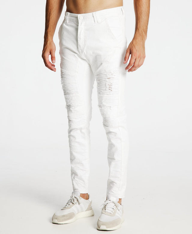 Nena & Pasadena Wildcat Slim Jeans White