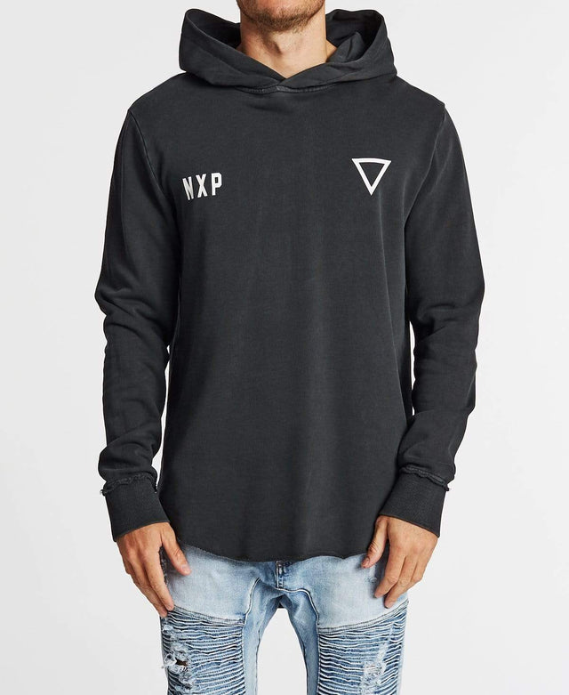 Nena & Pasadena Winchester Baseball Hoodie Pigment Graphite