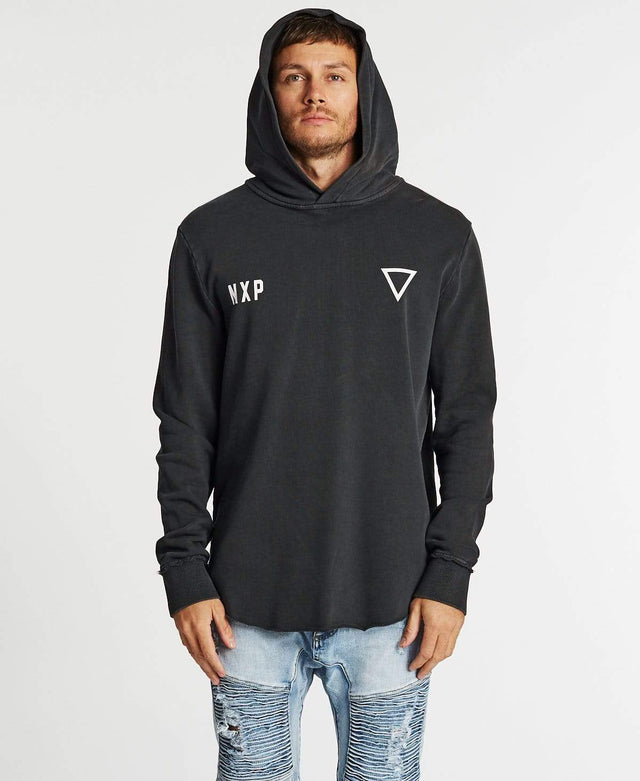 Nena & Pasadena Winchester Baseball Hoodie Pigment Graphite