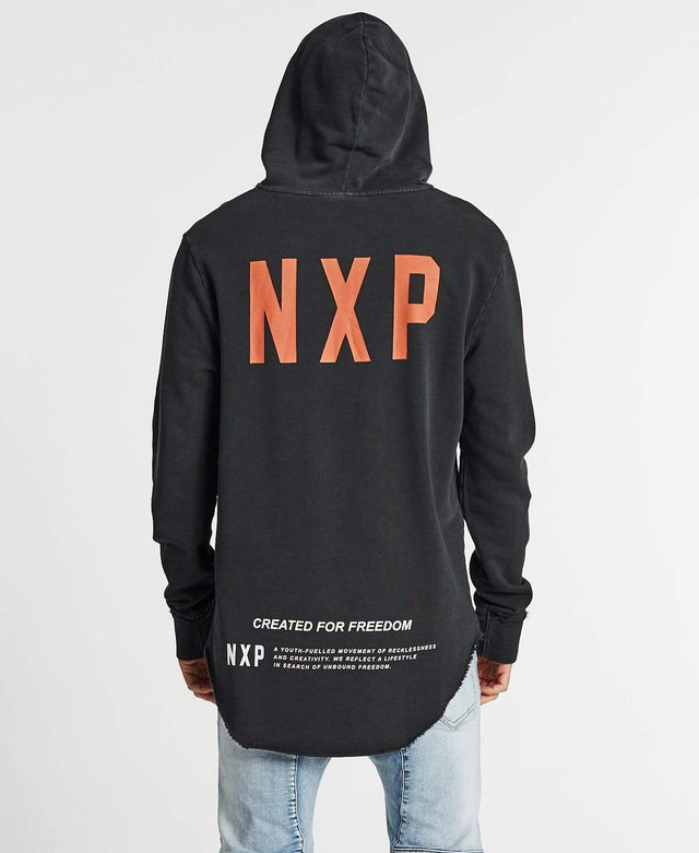 Nena & Pasadena Winchester Baseball Hoodie Pigment Graphite