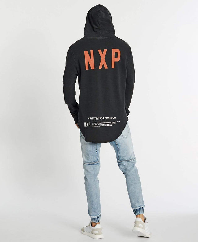 Nena & Pasadena Winchester Baseball Hoodie Pigment Graphite