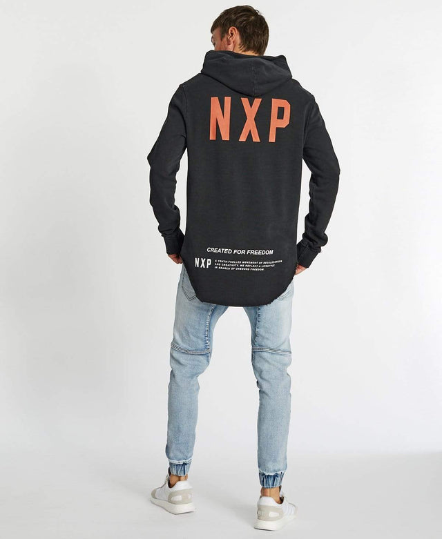 Nena & Pasadena Winchester Baseball Hoodie Pigment Graphite