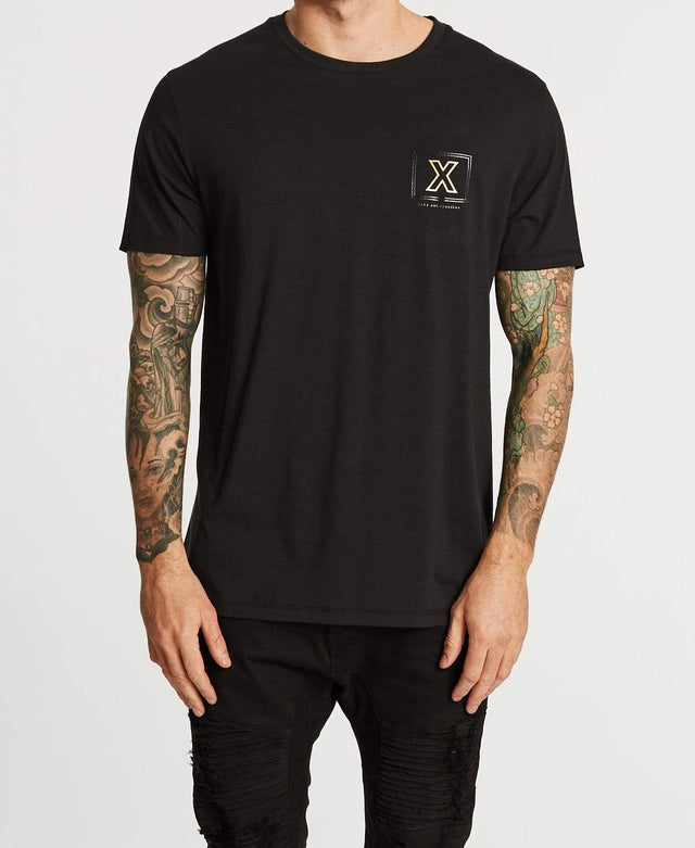 Nena & Pasadena Youth Cape Back T-Shirt Jet Black
