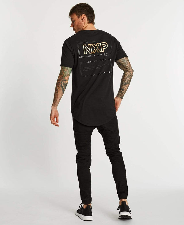 Nena & Pasadena Youth Cape Back T-Shirt Jet Black
