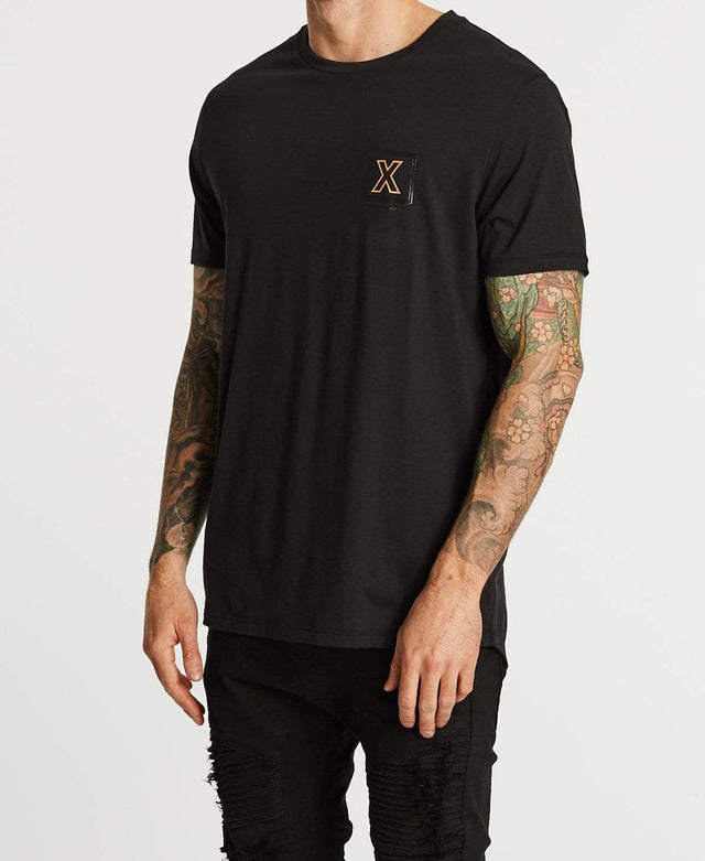 Nena & Pasadena Youth Cape Back T-Shirt Jet Black