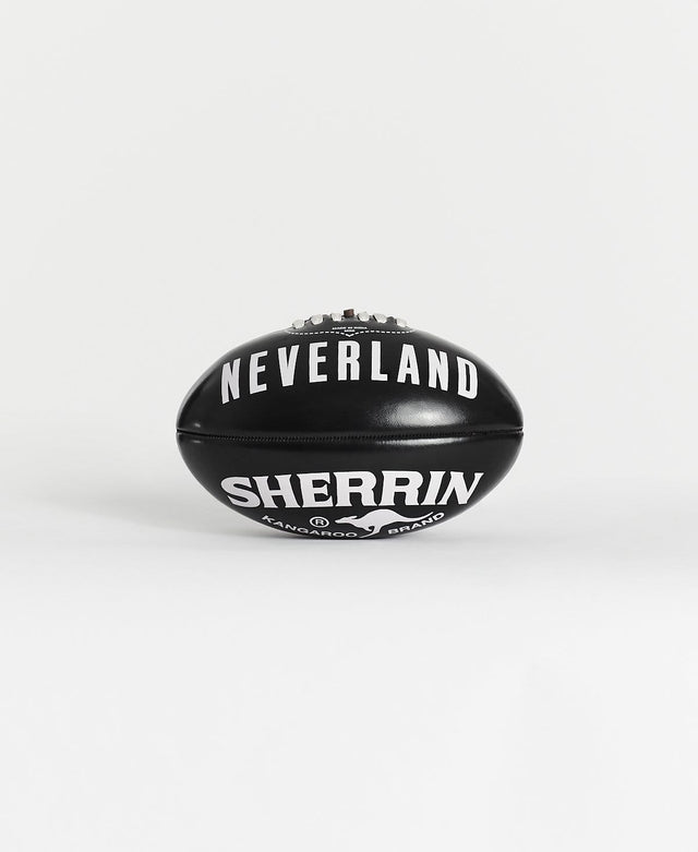 Neverland Sherrin Mini Football Black