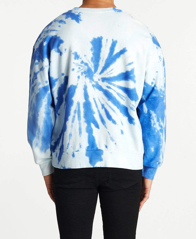 Nomadic Continuous Relaxed Jumper Tie Dye Blue