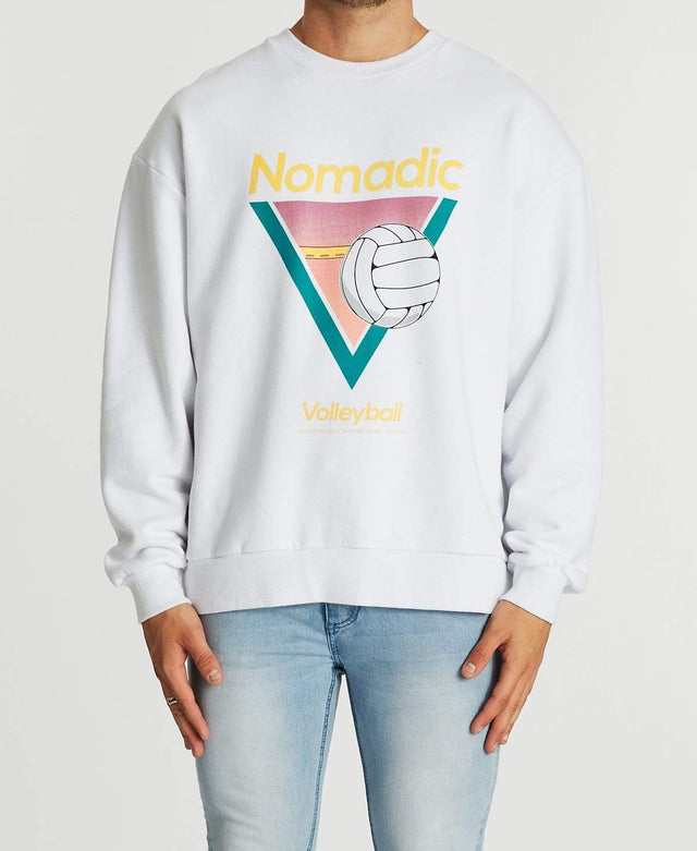 Nomadic Decoy Relaxed Jumper White