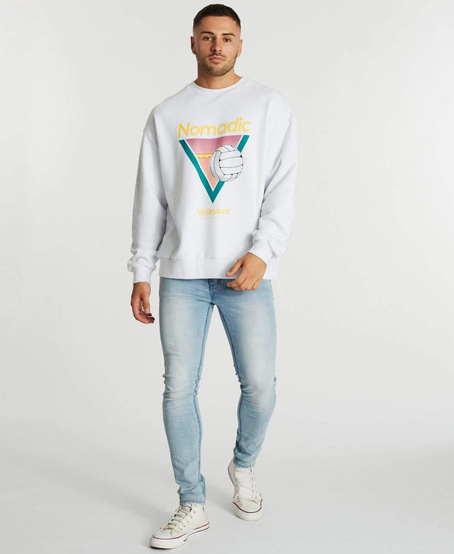 Nomadic Decoy Relaxed Jumper White