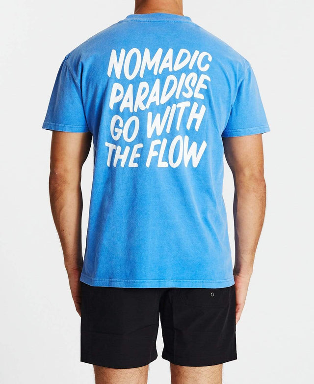 Nomadic Flow Relaxed Tee Pigment Regatta