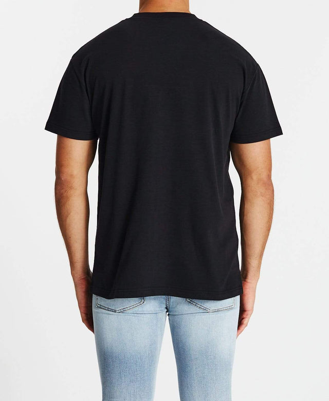 Nomadic Ocean Front Relaxed T-Shirt Jet Black