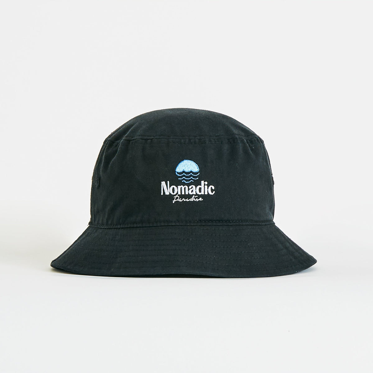 Open Bucket Hat Black Neverland Store