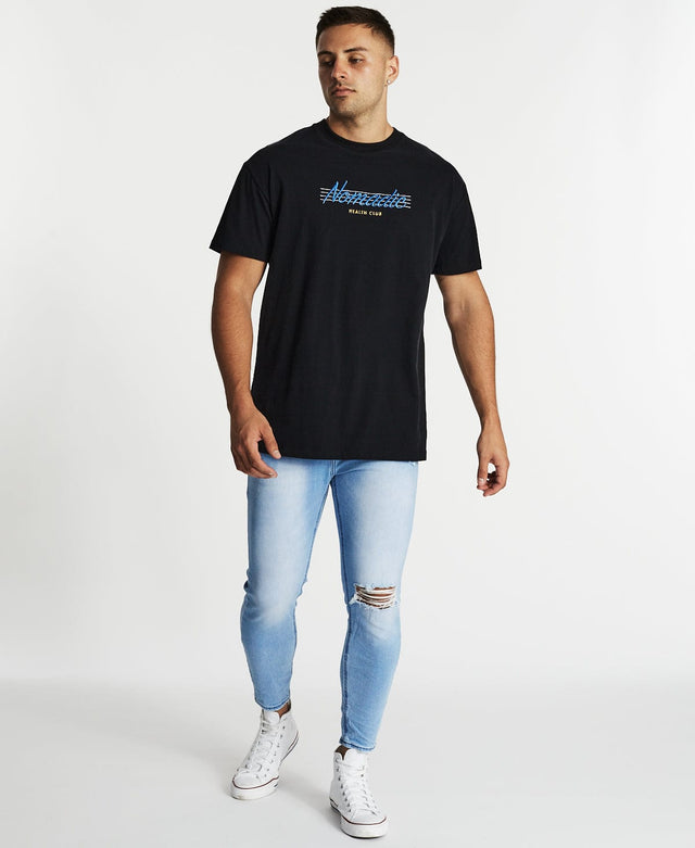Nomadic Pavement Relaxed Fit T-Shirt Jet Black