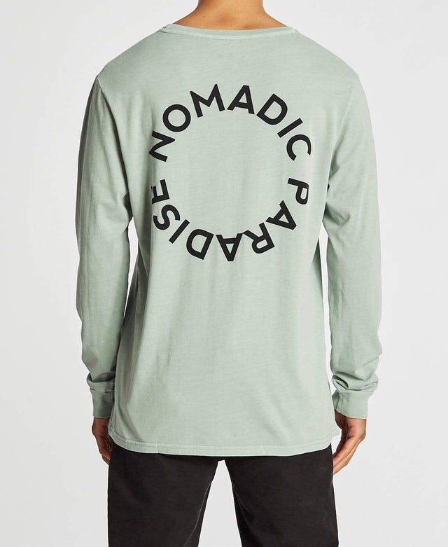 Nomadic Rider Long Sleeve T-Shirt Slate Grey