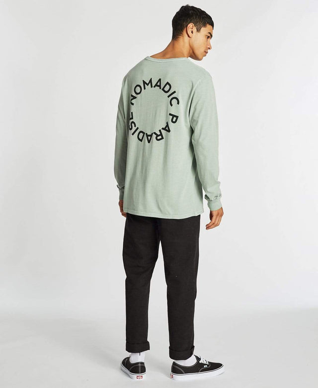 Nomadic Rider Long Sleeve T-Shirt Slate Grey