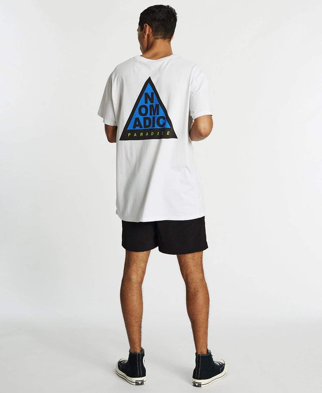 Nomadic Tech Challenge Custom Fit T-Shirt White