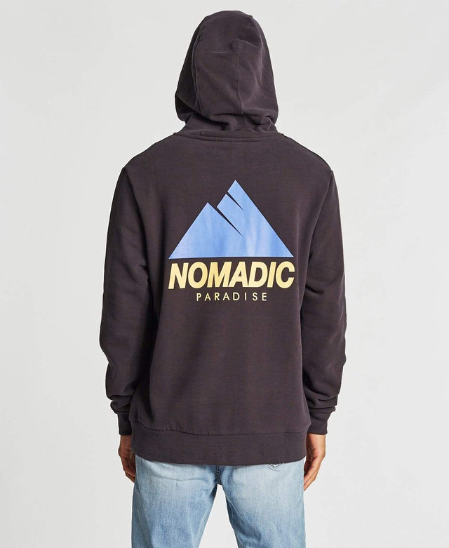 Nomadic Vermont Basic Hoodie Blue Graphite