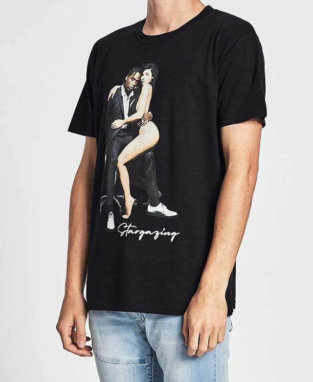 Paid In Full Stargazing T-Shirt Black
