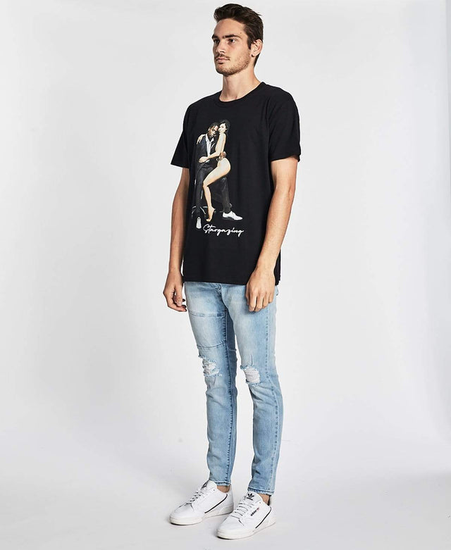 Paid In Full Stargazing T-Shirt Black