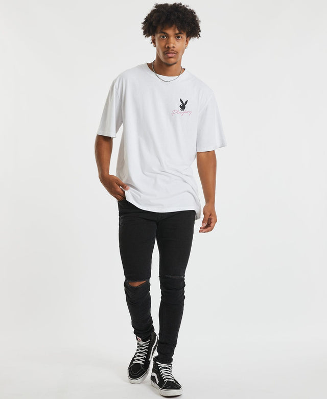 Playboy Playboy Love Snapshot T-Shirt White