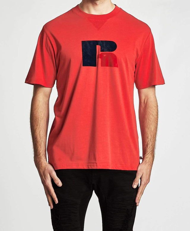Russell Athletic Jerry Flock T-Shirt Red