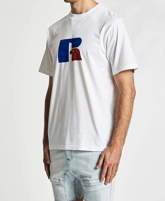 Russell Athletic Jerry Flock T-Shirt White