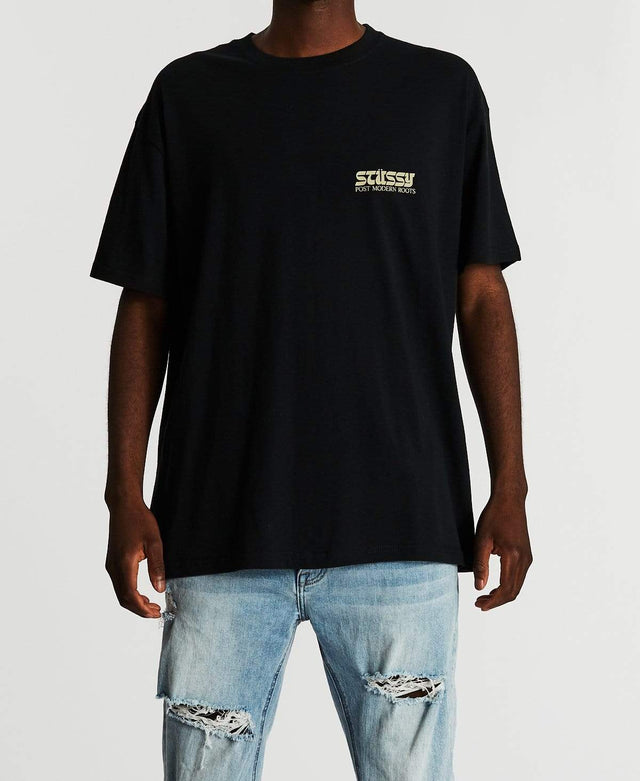 Stussy Post Modern Roots T-Shirt Black
