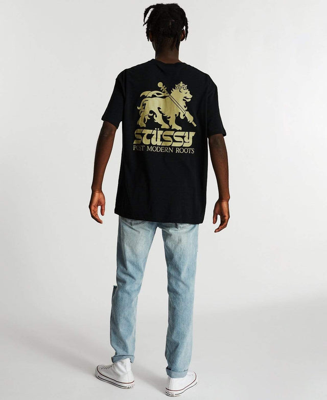 Stussy Post Modern Roots T-Shirt Black