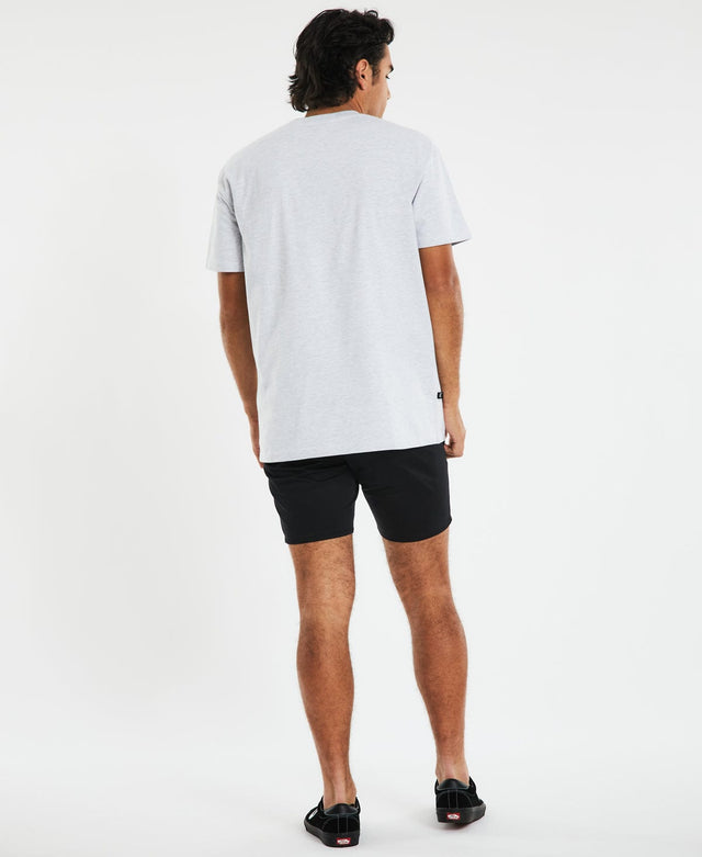 Stussy Wreath T-Shirt Snow Marle Grey