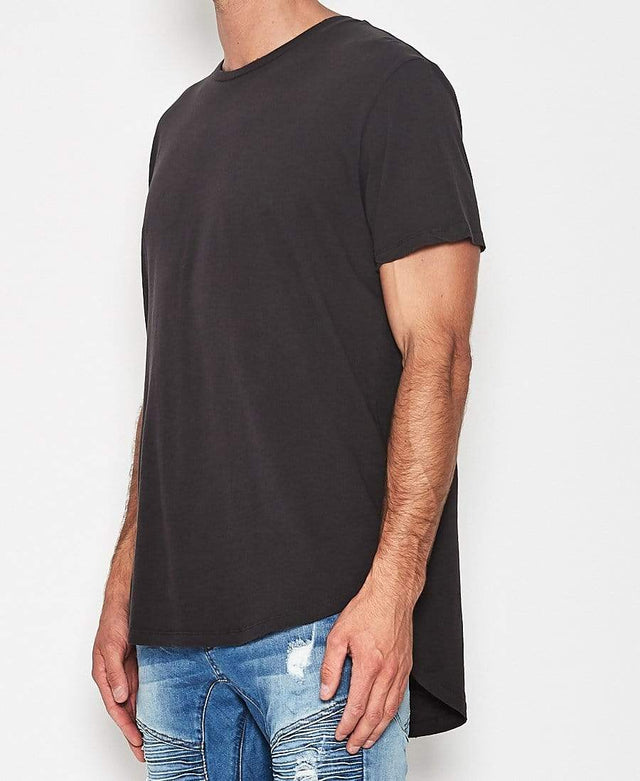 Sushi Radio Basic Baseball T-Shirt Pigment Black